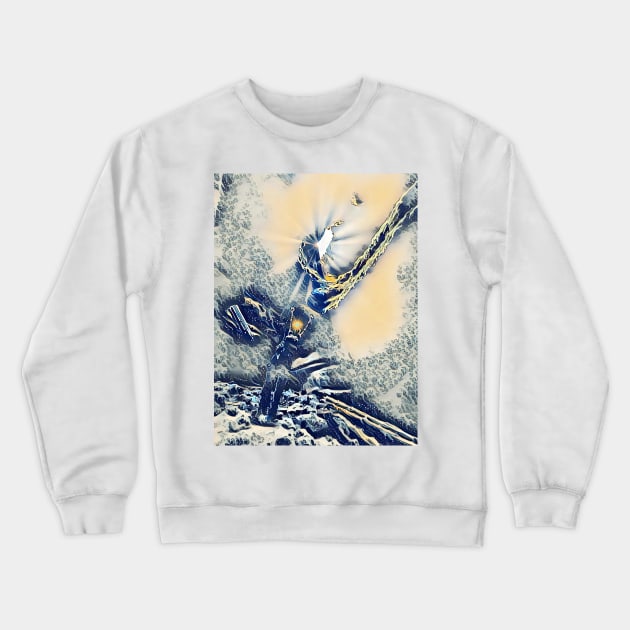 The Distant Sea Crewneck Sweatshirt by PsyCave